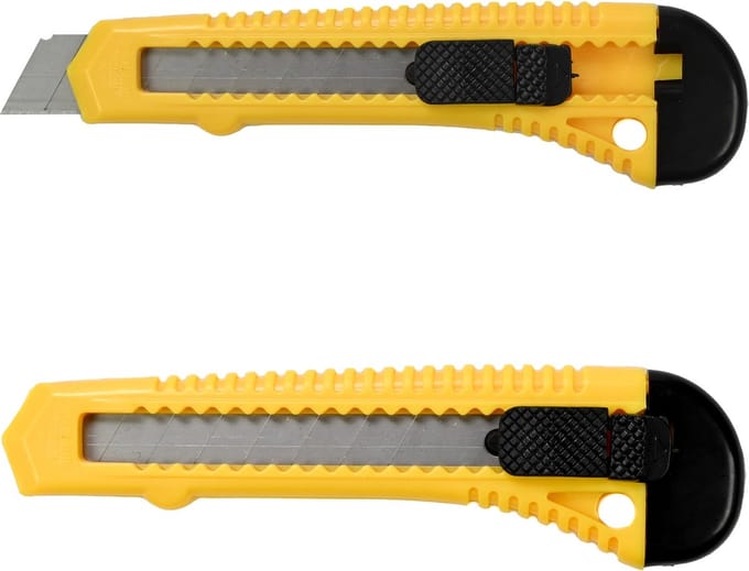 Benson werkmes - Afbreekmes - Snijmes - 18 mm - Kleur