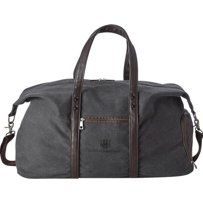Jan Vanderstorm herren Tas - One-Size - donkergrijs - Plus Size