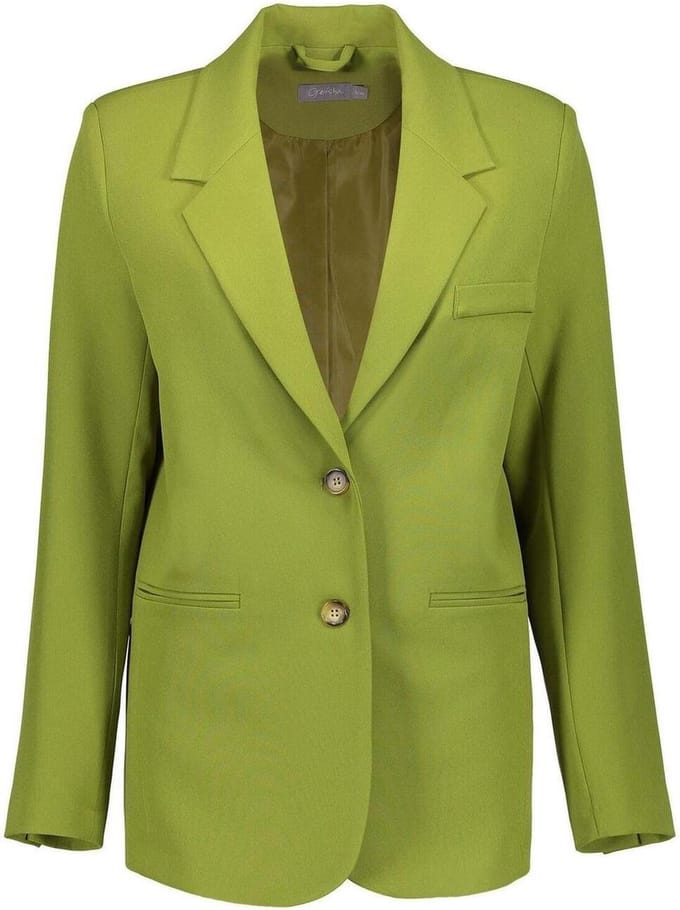 Geisha Blazer Uni Blazer 35820 32 Olive Dames Maat - M