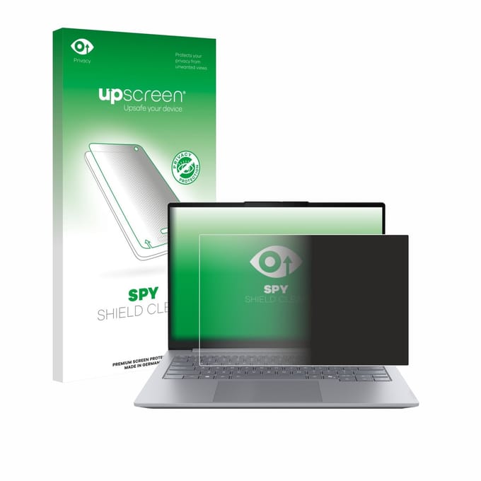 upscreen - privacy screenprotector voor Lenovo ThinkBook 14 Gen 8 - Folie Beschermfolie Blauwlichtfilter