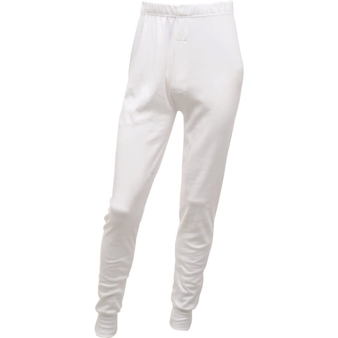 Regatta Heren thermisch ondergoed Long Johns (Wit)
