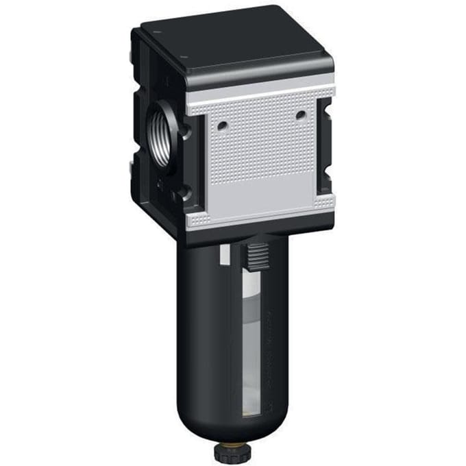 Microfilter 0.01micron G1'' 1500l/min Semi-Auto Beschermende Kooi Polycarbonaat Multifix 4