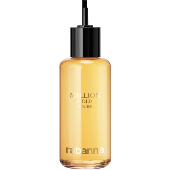 Rabanne Million Gold for Her Eau de Parfum navulling Damesparfum Dames 200 ml