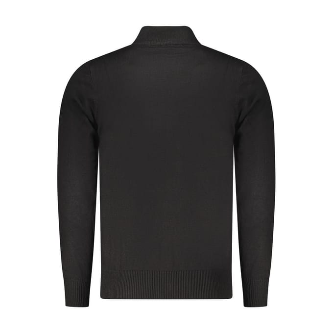 Coveri Moving Zwarte Viscose Man Sweater