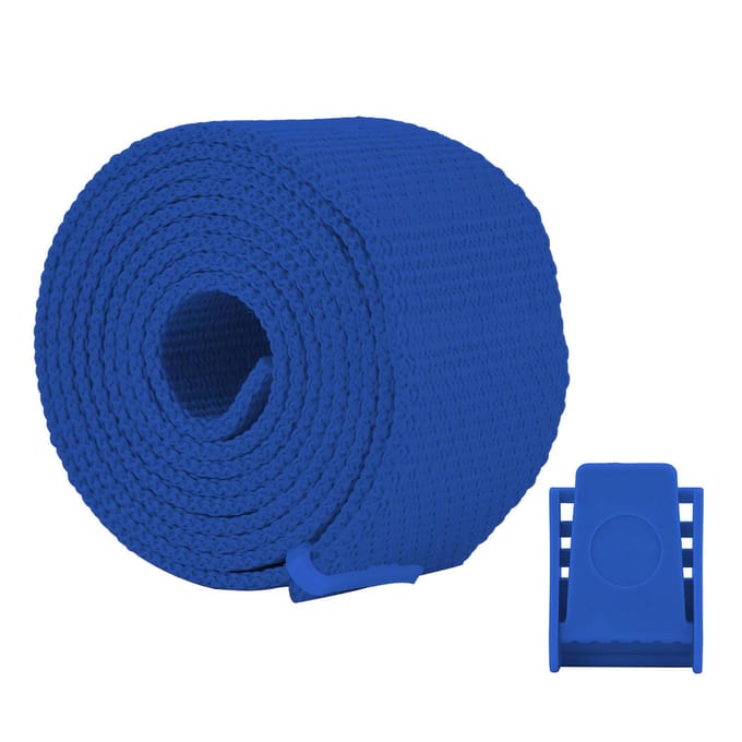 Ceinture de lestage universelle pour plongée sous-marine avec boucle en plastique à libération rapide(bleu) bleu