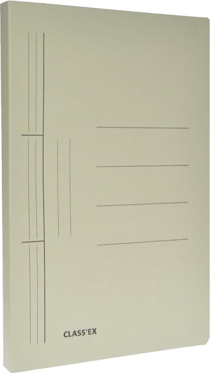 Class'ex hechtmap formaat 25 x 32 cm (voor formaat A4) grijs