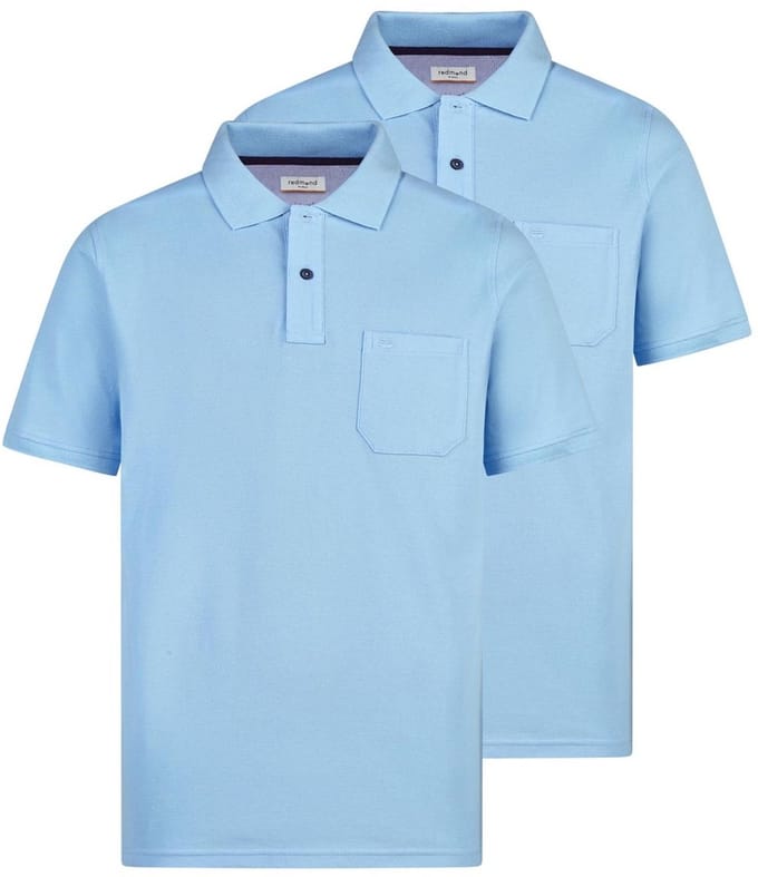 Redmond Heren poloshirt 2 pack Basic