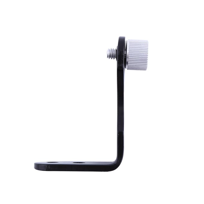 Datyson L-vormige metalen verrekijkeradapterbevestiging Statieven Beugeladapter Voor verrekijkertelescoop gray