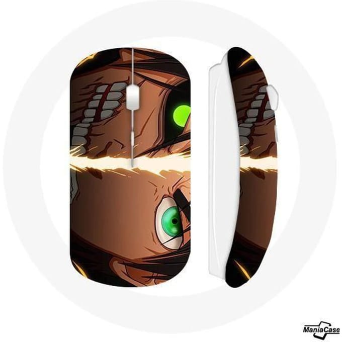 Souris Eren Yaeger Attack on Titan Manga Sans Fil