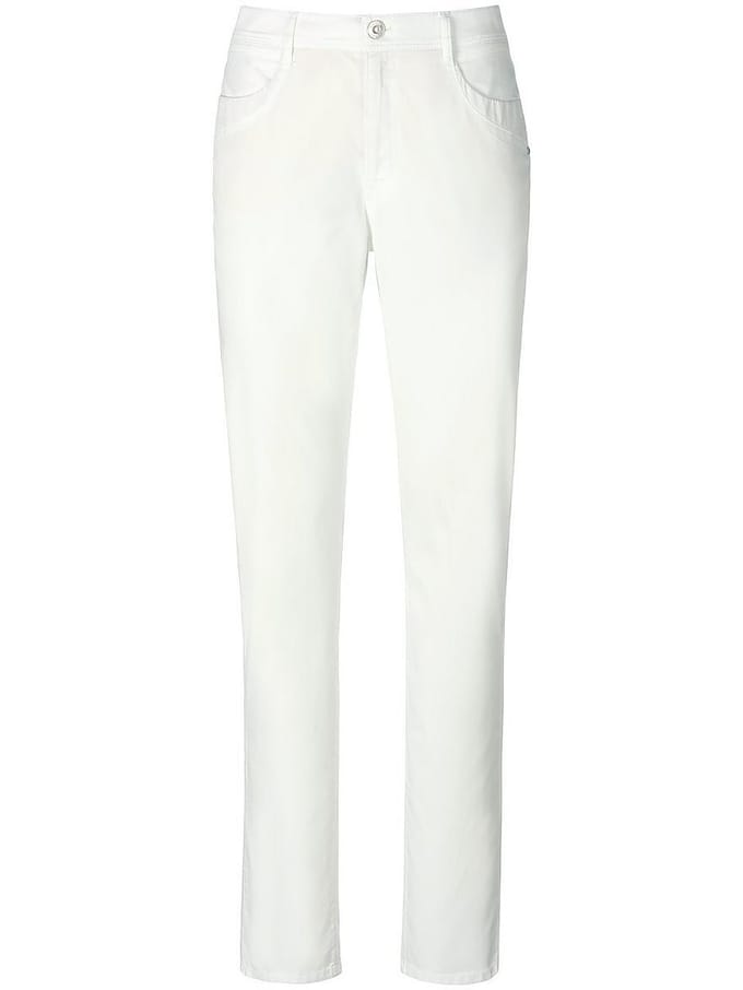 Regular Fit-broek model Mary Van Brax wit