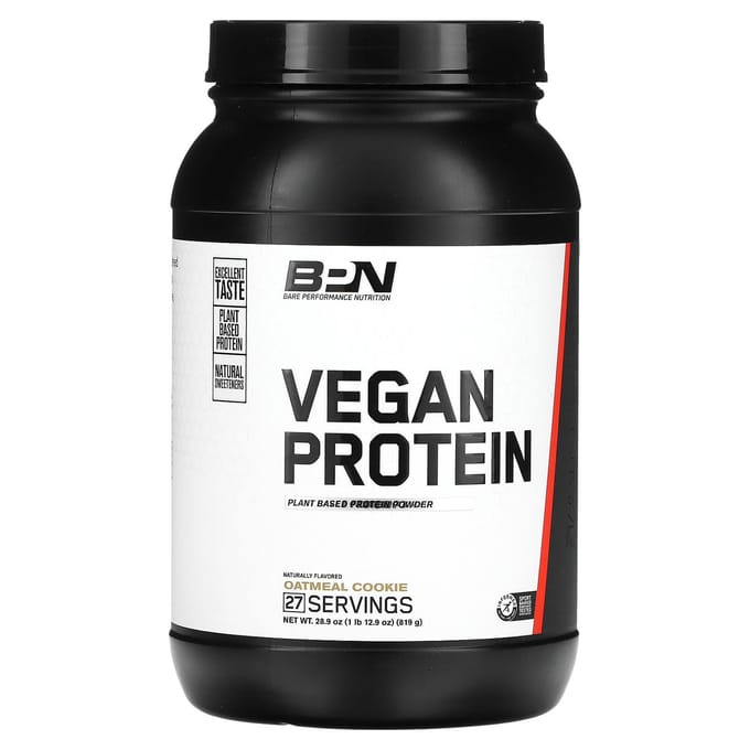 BPN, Plantaardige Eiwitten, Havermoutkoekjes, 1 lb 12,9 oz (819 g)