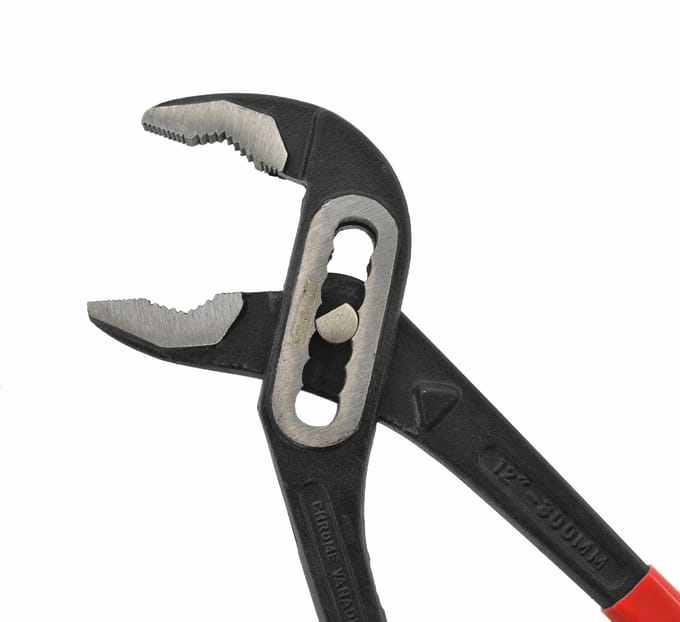 Verstelbare tang 300 mm - CrV-staal, antisliphandvat