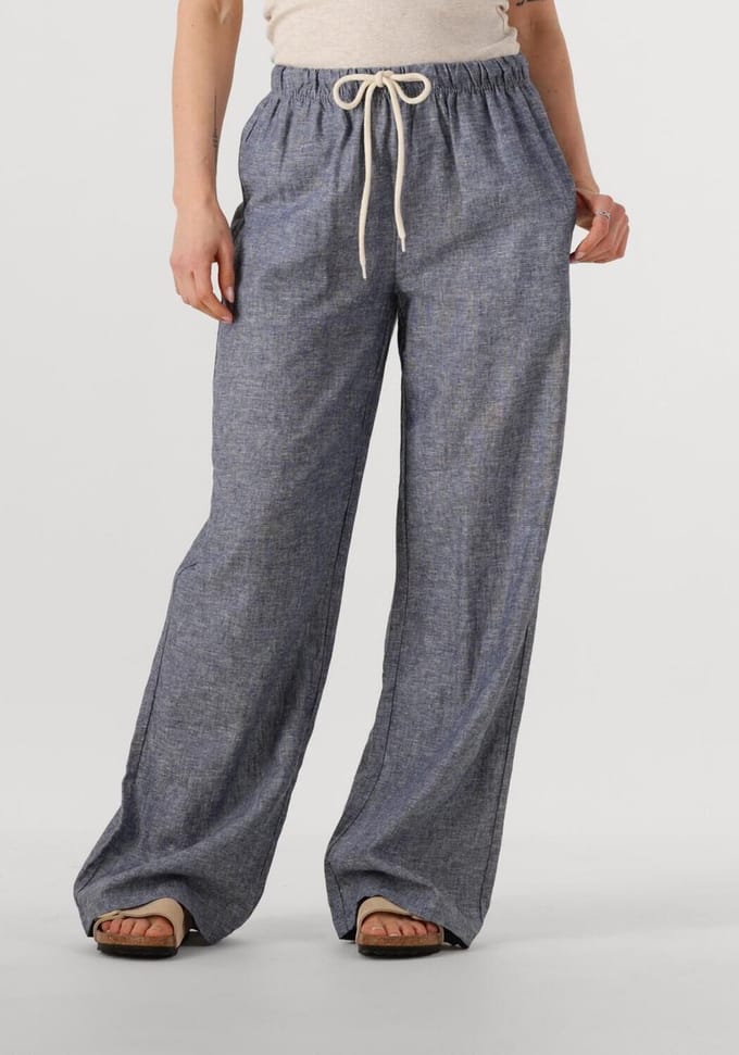 WITHBLACK Wblbrina Pant Broeken Dames - Blauw - Maat XS