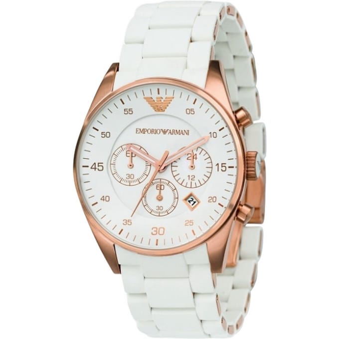 Emporio Armani AR5919 Dames Horloge 43mm 5ATM