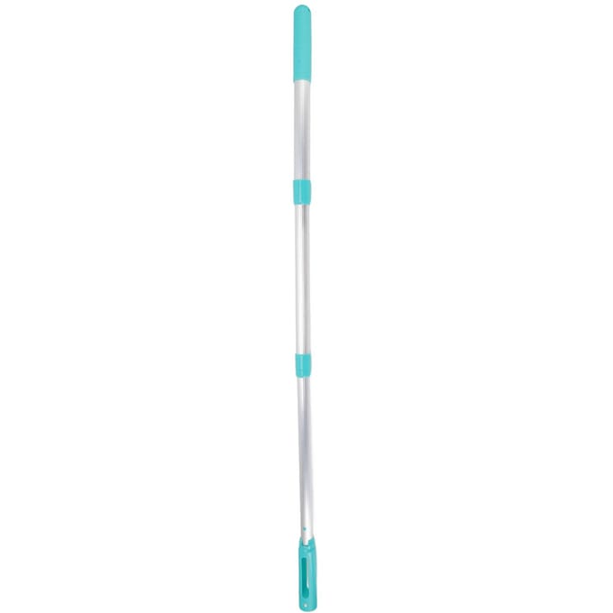 Perche télescopique de piscine à 3 sections, tige d'extension de piscine amovible en aluminium pour white