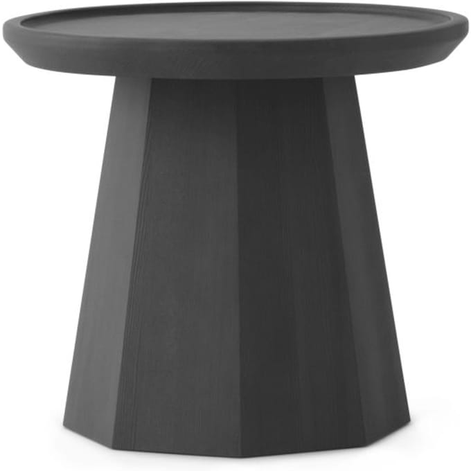 Normann Copenhagen - Pine Bijzettafel - donkergrijs - Ø 45 cm - 4 - 6 Wochen