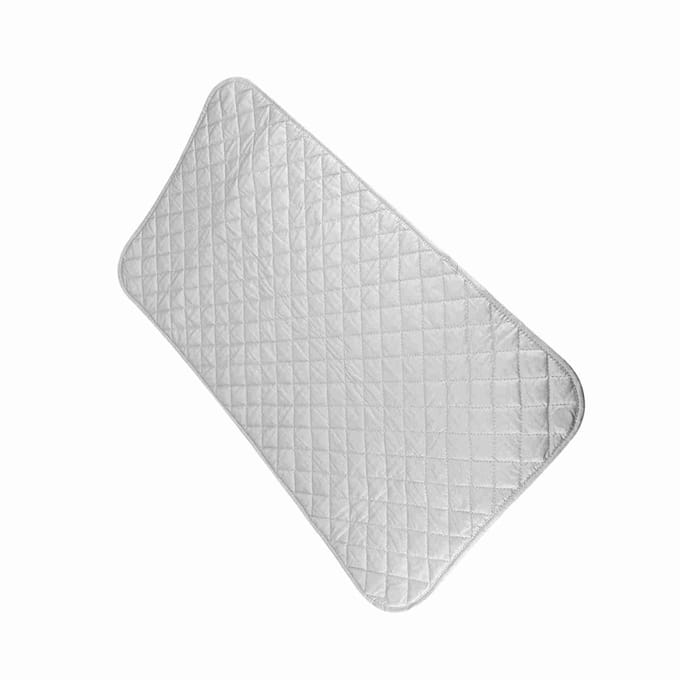 Tapis de repassage magnétique antidérapant pliable portable pour dessus de table et voyage white
