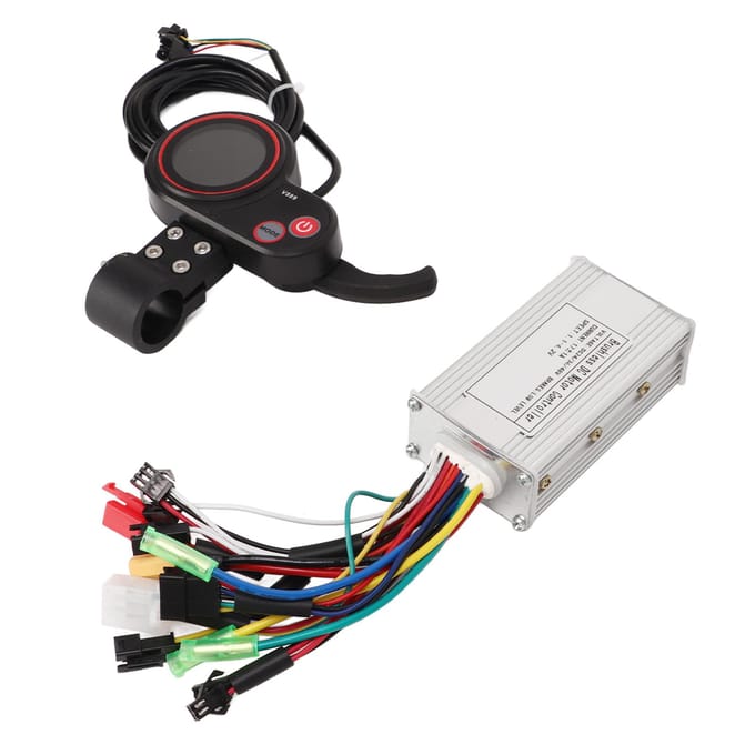 Elektrische scooter controller LCD-scherm Sinusgolf 3 modi 17A 24V 36V 48V white