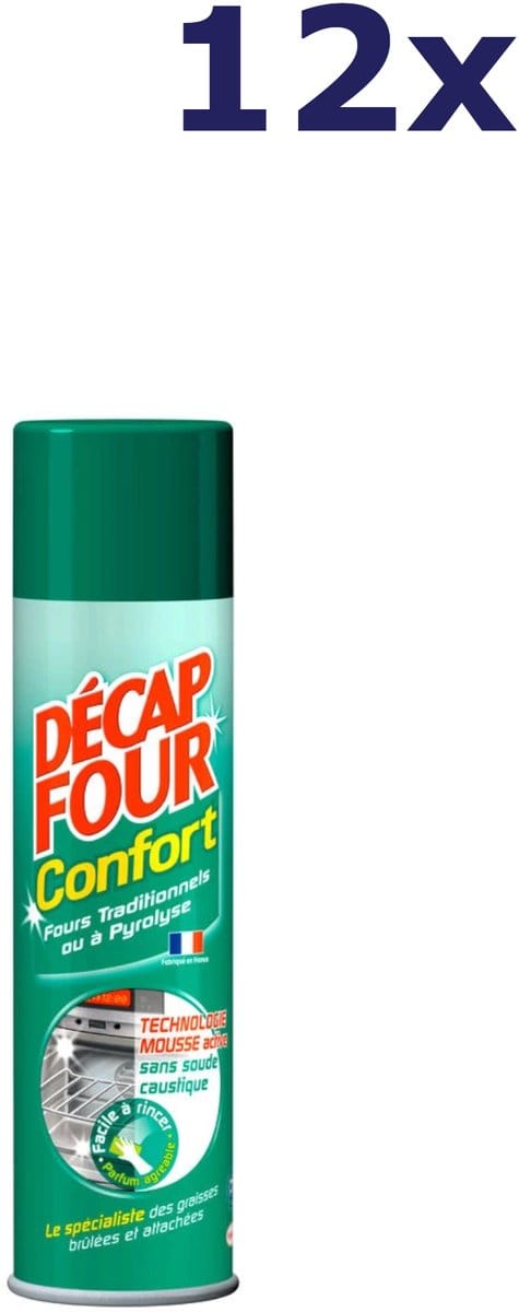 12x Decapfour ovenreiniger confort 500 ml spray