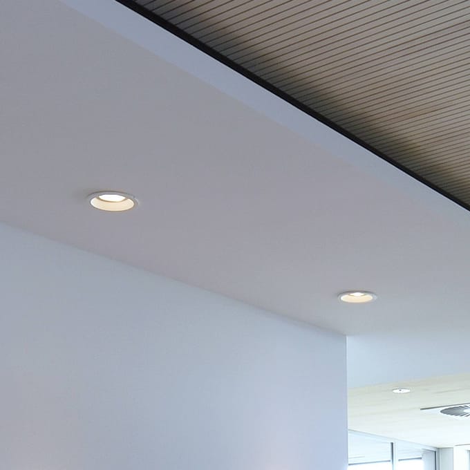 Deko-Light Warmwit - LED plafond inbouwlamp 18W COB130
