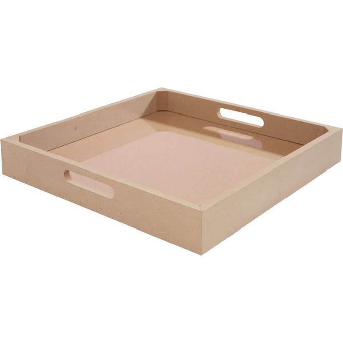 VBS Dienblad met uittrekbaar plexiglas