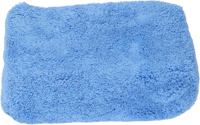 Microfiber Applicators - Polijstpads - Auto Waxen Polijsten - Zacht Absorberend - 4 Stuks - Blauw