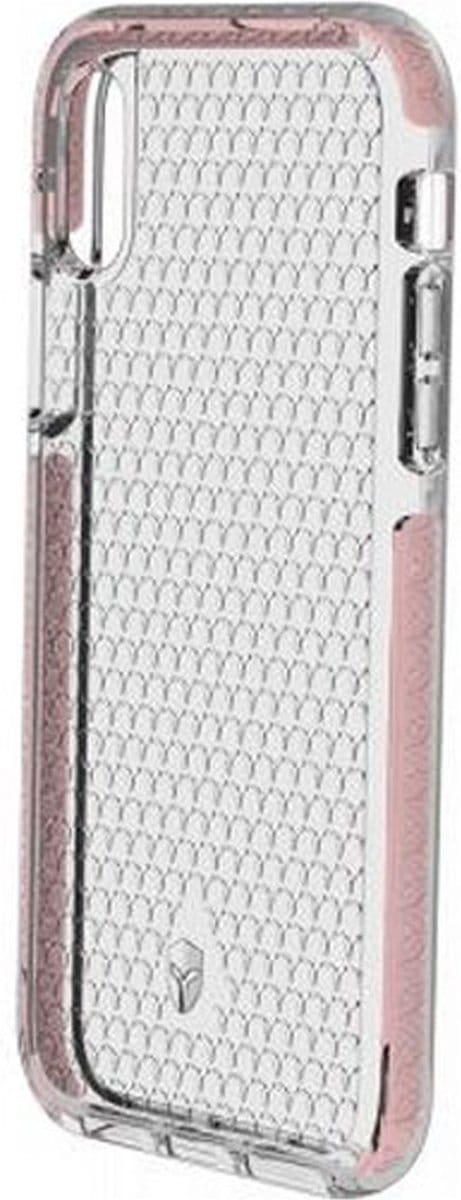 Force Case, Hoesje geschikt voor iPhone X / XS - LIFE Versterkt, Transparant