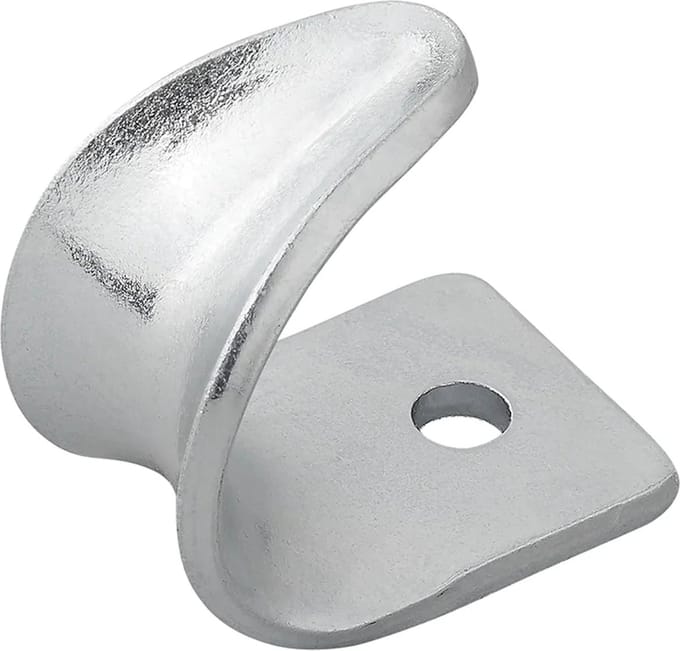 ProPlus Schroefbare haak - metaal - 37 x 25 x 3 mm - voor sjor- en spanbanden