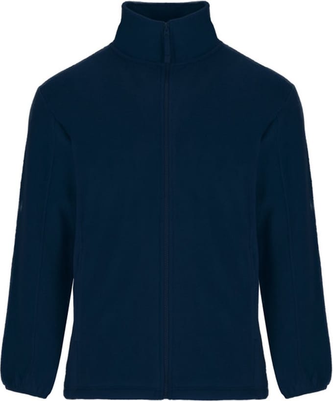 Donker Blauw Premium Fleece unisex vest Roly Artic maat M