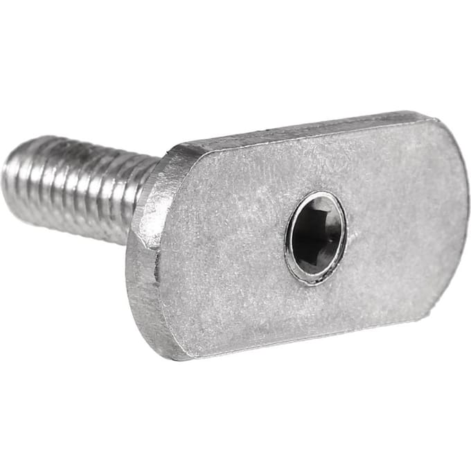 6 stuks kajakrails schroeven bouten hardware onderdelen voor kajak kano boot gray