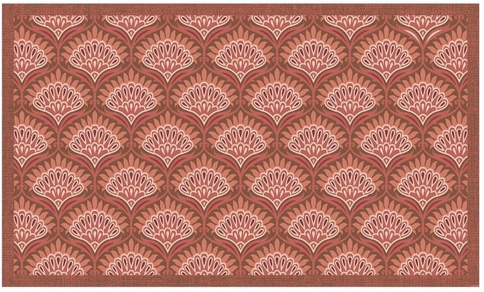 MD Entree - Design mat - Universal - Imke Sorbet - Vloerkleed - Antislip - Machine wasbaar - 67 x 120 cm