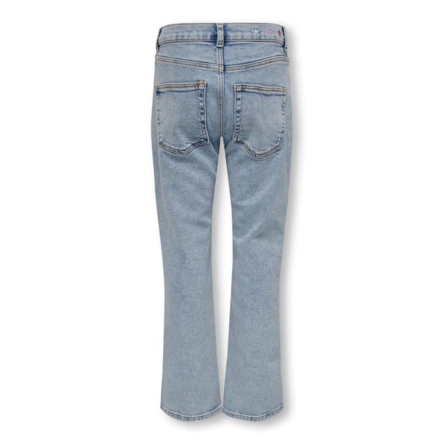 Only Kogbillie str slit embroidery dnm j blue denim