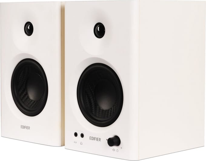 Edifier MR4 - 4" Monitor Speaker Pair - 42W RMS - White