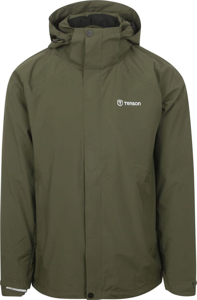 Tenson Biscaya MPC Extreme Jacket Donkergroen - Maat 3XL - Heren - Regenjas
