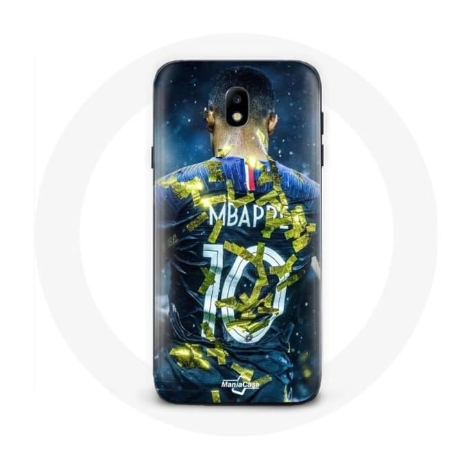 Case voor Samsung Galaxy J7 2017 Mbappé Voetbal