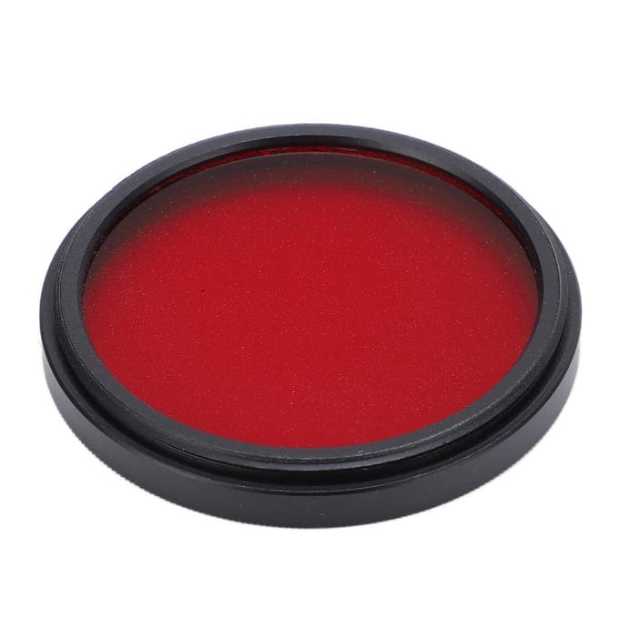 Camera Waterdicht Filter Volledig Rood Lensfilter Optisch Glas voor Nikon Camera Lens43mm 43mm / 1.69in