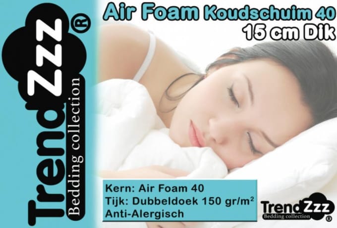 TrendZzz Matras 70x200 Koudschuim AIR 40 Trendzzz¬Æ