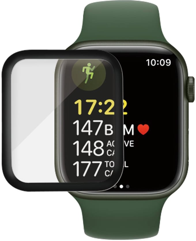 PanzerGlass Screenprotector geschikt voor Apple Watch - 41 mm Glazen | PanzerGlass Platinum Screenprotector