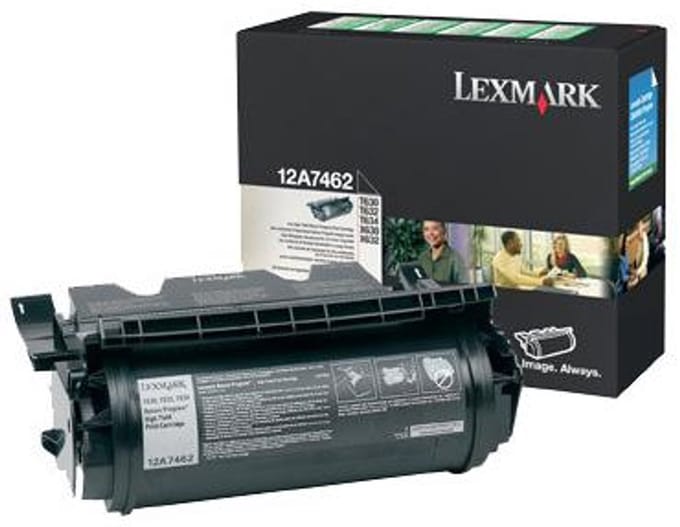 Lexmark - High Yield - black - original - remanufactured - toner cartridge - LCCP