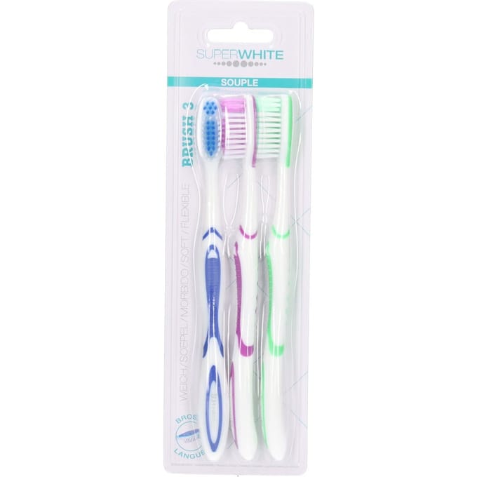 Superwhite Original Brush 3 3 Zachte Tandenborstels