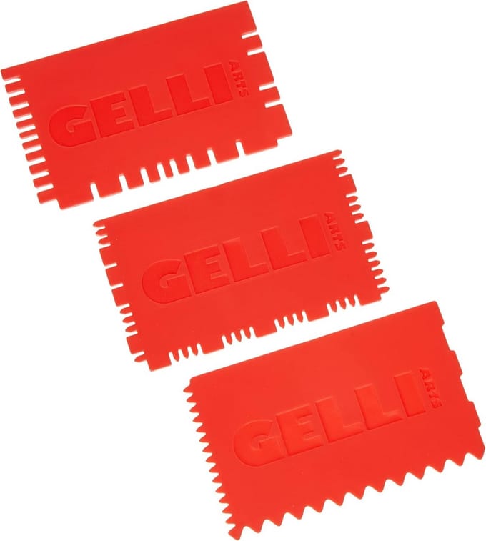 Mini Printing Tools Set voor Gelli Arts Drukplaat