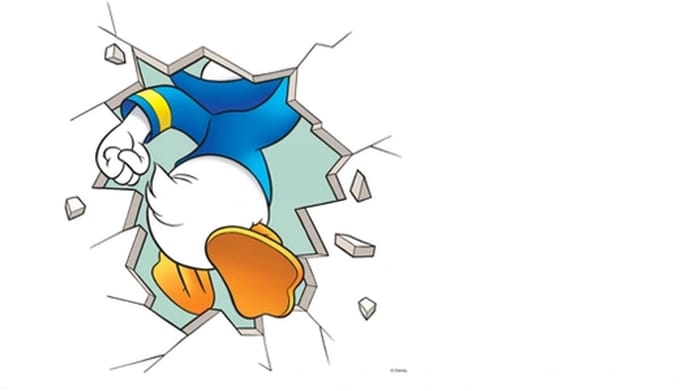 Disney Donald Duck - Muursticker - Donald
