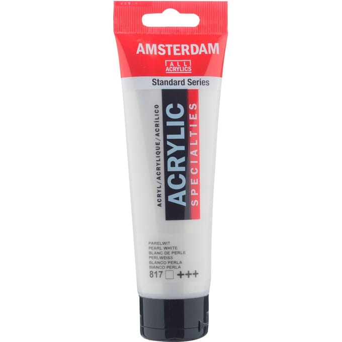 Amsterdam Standard Series Acrylverf Tube 120 ml Parelwit 817