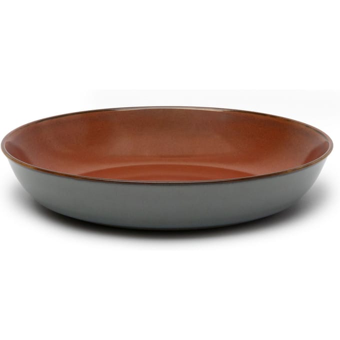 Serax Anita Le Grelle Serveerschaal - S - D17,5x3 cm - Rust/smokey blue