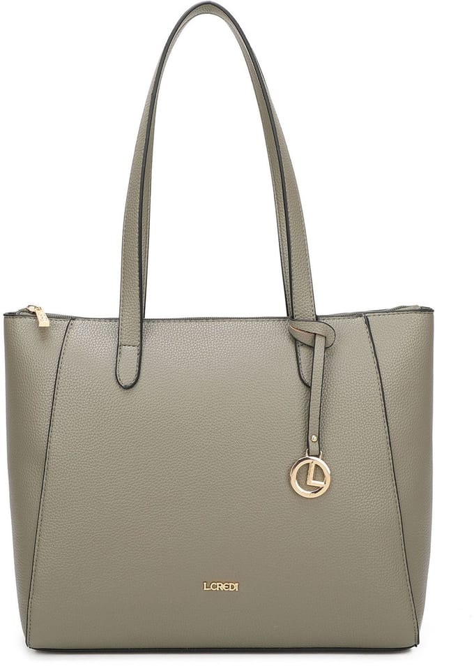 L.CREDI Schoudertas Polly Shopper Khaki Kaki