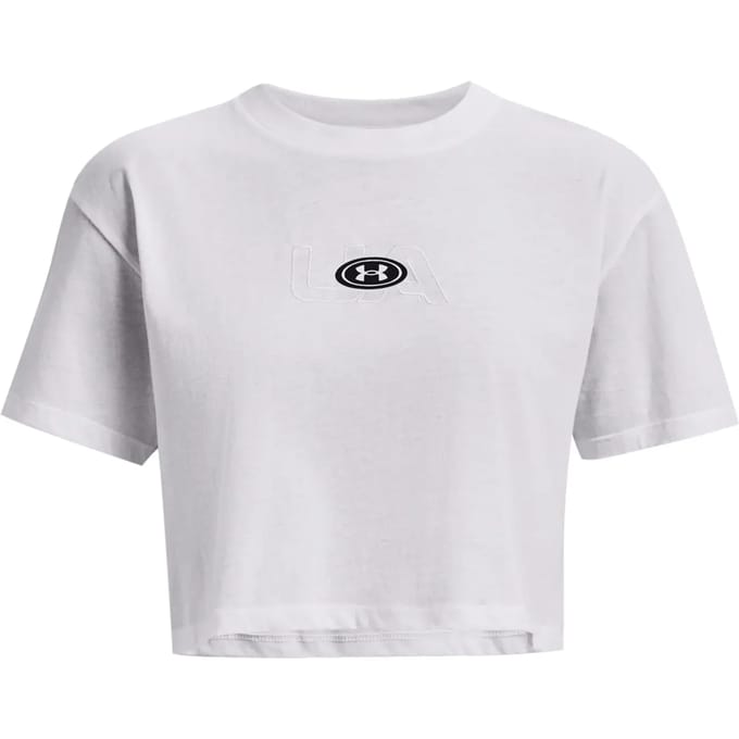 Dames-T-shirt met logo Under Armour