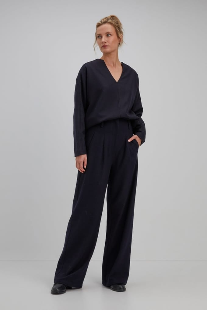 Josephine & Co Sepp Pants Navy Size: 36 | Formal pants Outlet | Dames | Blauw