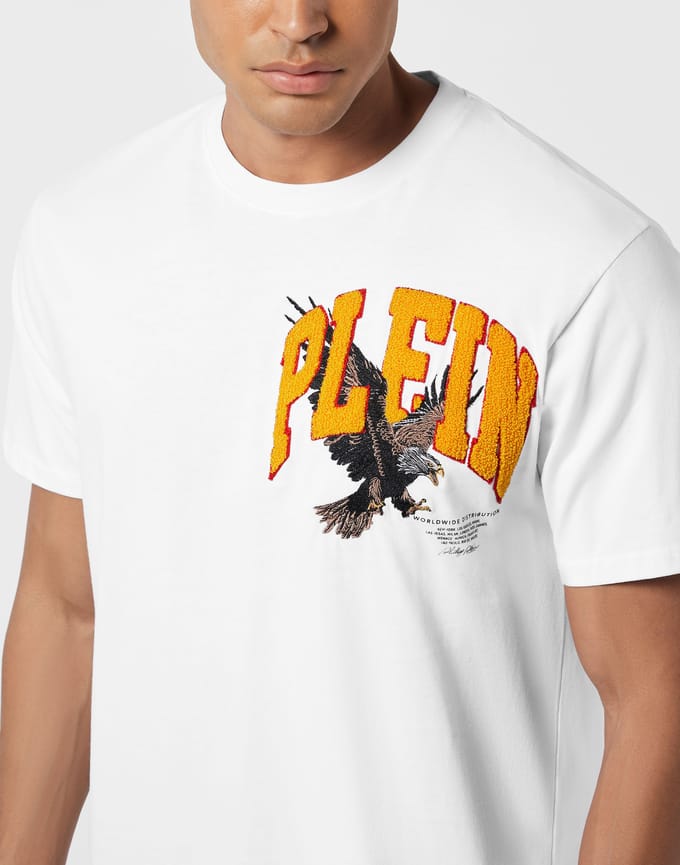 Round Neck T-Shirt Crystal Eagle Mini