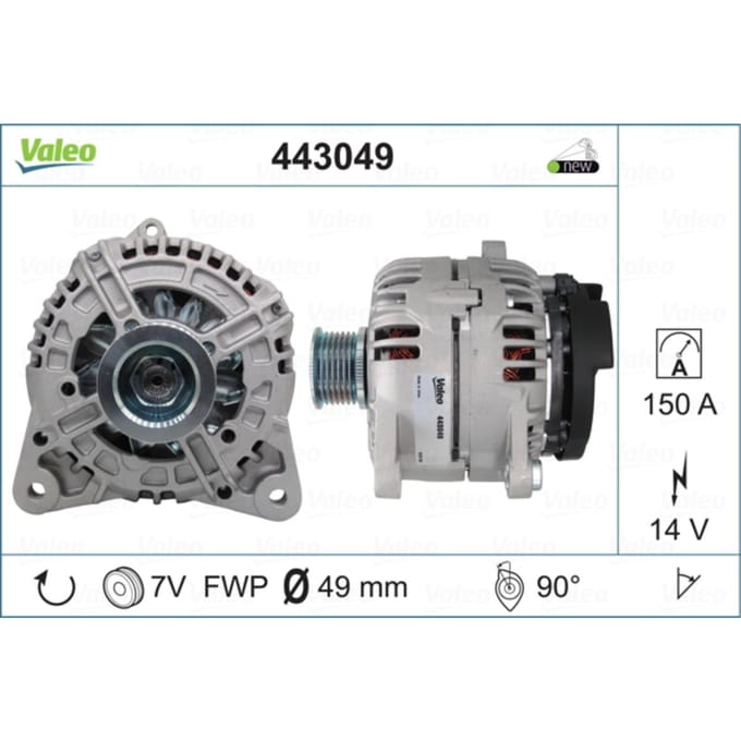 Dynamo / Alternator VALEO 443049