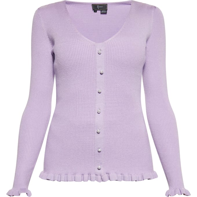 Faina Vest Dames lavendel